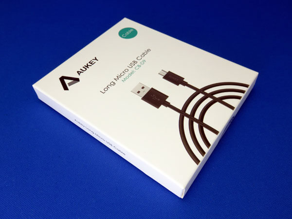 ドラレコで使うAUKEY Micro USBケーブル 2m CB-D9を購入する！
