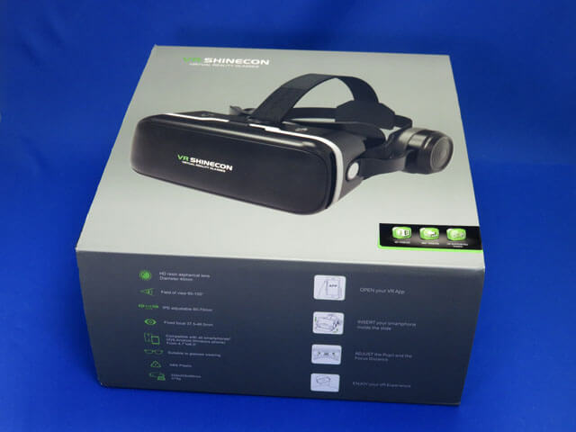 VR体験するためにSHINECON 3D VRゴーグルを購入する！