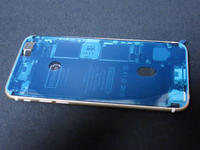 iPhone 6sのバッテリーを互換品バッテリーに交換する！