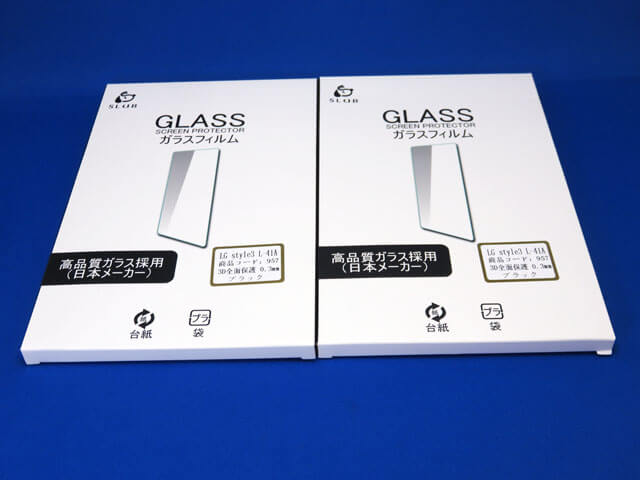 docomo LG style3 L-41A用 全面保護ガラスフィルムを購入する！