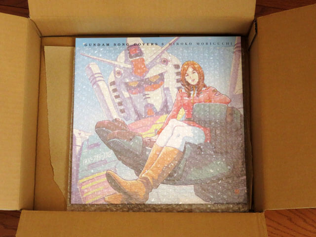 森口博子 GUNDAM SONG COVERS 3【数量限定LPサイズ盤】が届く！