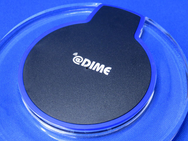 DIME 2022年7月号特別付録 Qi対応10Wワイヤレス充電器！