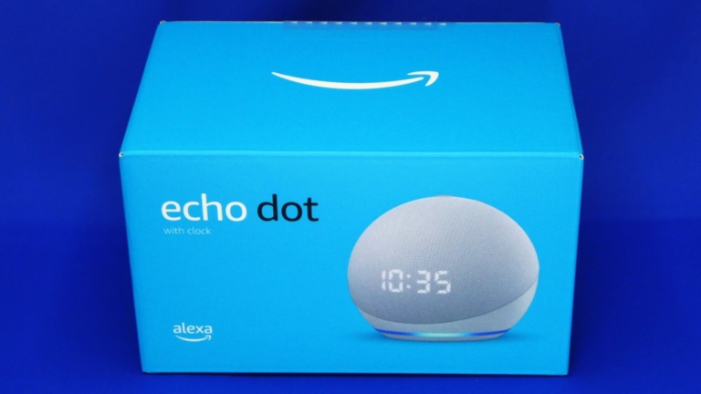 Amazon Echo Dot（エコードット）第4世代 時計付きを購入する！