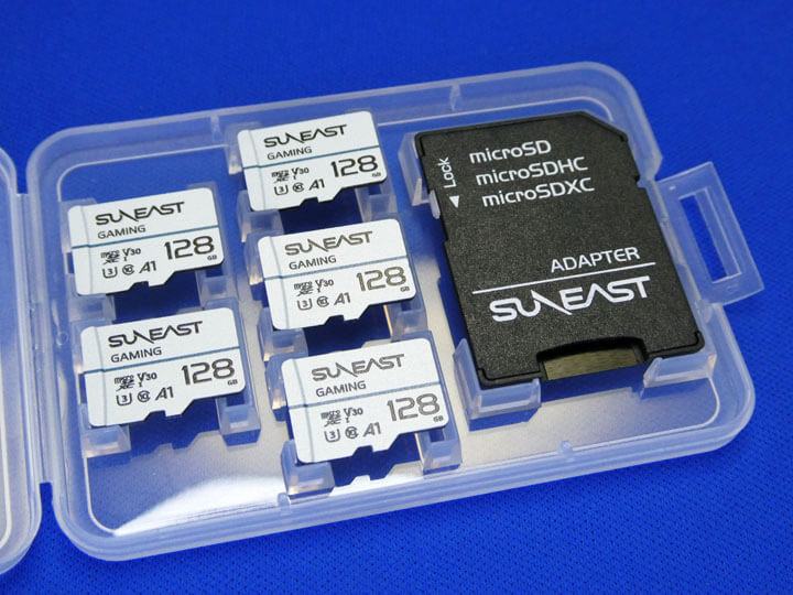 SUNEAST microSDカード 128GB 5枚セット SE-MSD128GMON5P