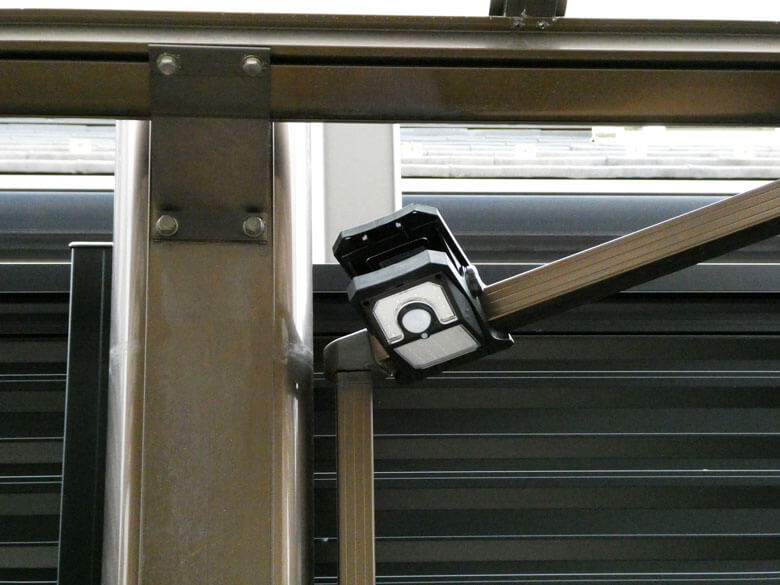 オンスクエアのXキャンペーンでクリップ型センサーライト当たる