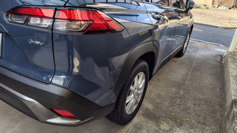 愛車カローラクロスのタイヤ交換をしてきました！