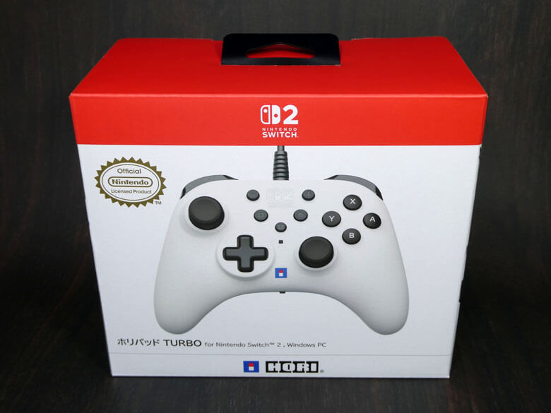 PC＆Switch用にホリパッド TURBO for Nintendo Switch 2を導入する