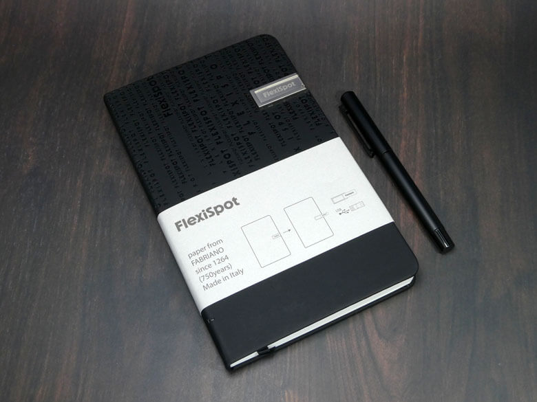 FlexiSpotのXキャンペーンでMade in Italy ノートブック当たる!