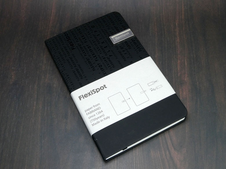 FlexiSpotのXキャンペーンでMade in Italy ノートブック当たる!