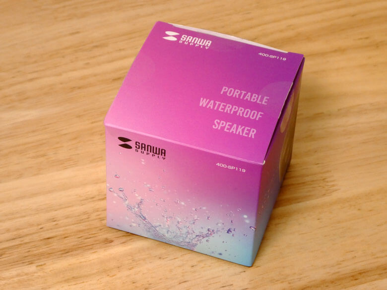 サンワダイレクトのXキャンペーンで防水スピーカーが当たる!